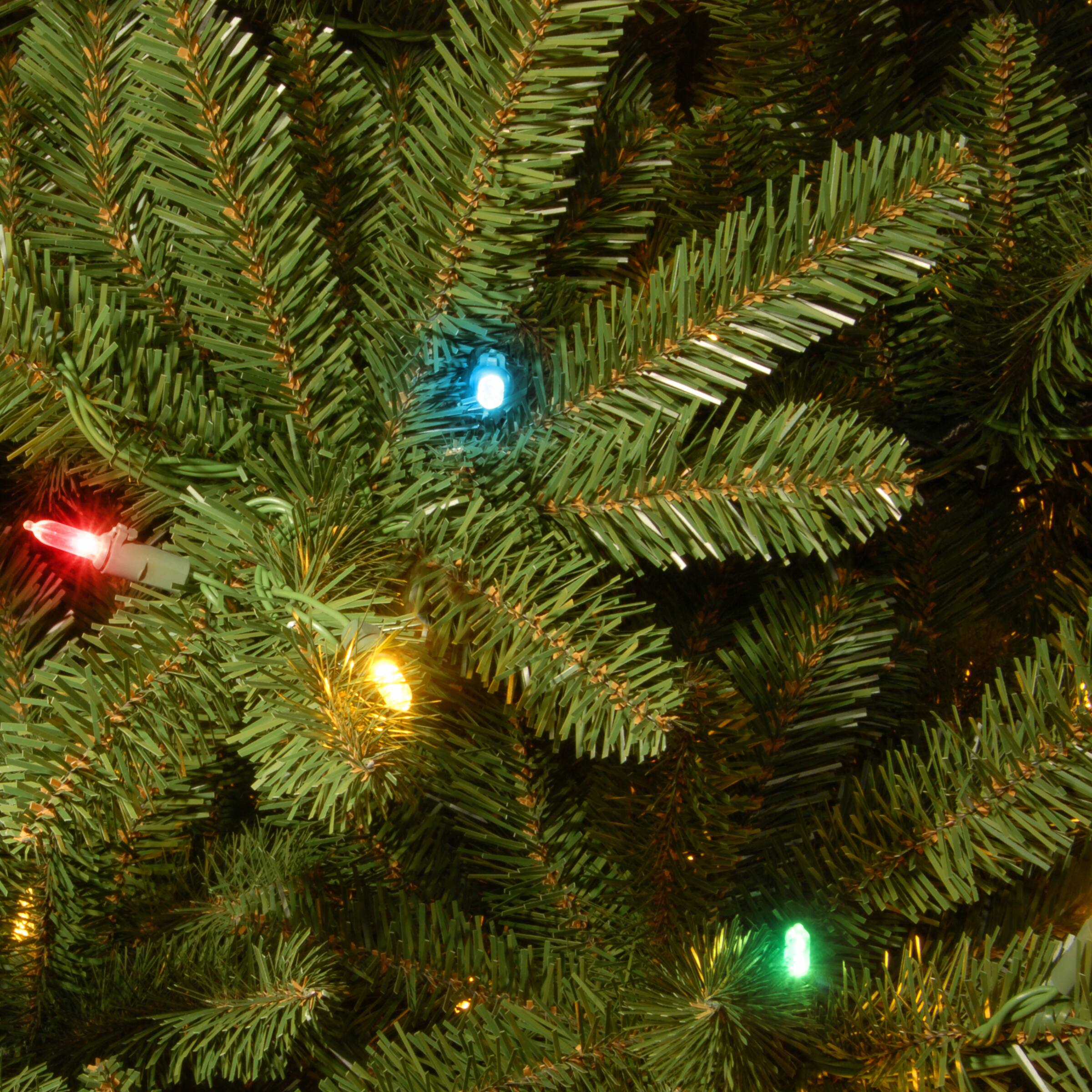 7.5ft. Pre-Lit Natural Fraser Fir Artificial Christmas Tree, Clear Lights